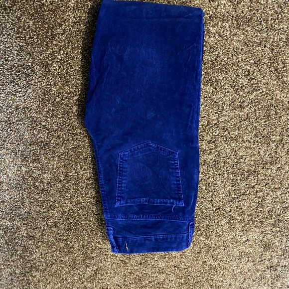 Blue corduroy skinnies - Picture 3 of 3